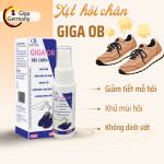 Xịt Khử Mùi GIGAOB Hôi Chân Hỗ Trợ Giảm Mồ Hôi, Khử Mùi Lâu Dài Chai 30ml_GIGA OB