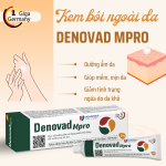 Kem bôi ngoài da DENOVAD giúp da mềm mượt, giảm khô, làm mờ vết thâm, tái tạo da