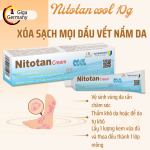 Nitotan cream cool bôi nấm ngoài da, lang ben, hắc lào tuýp 10g